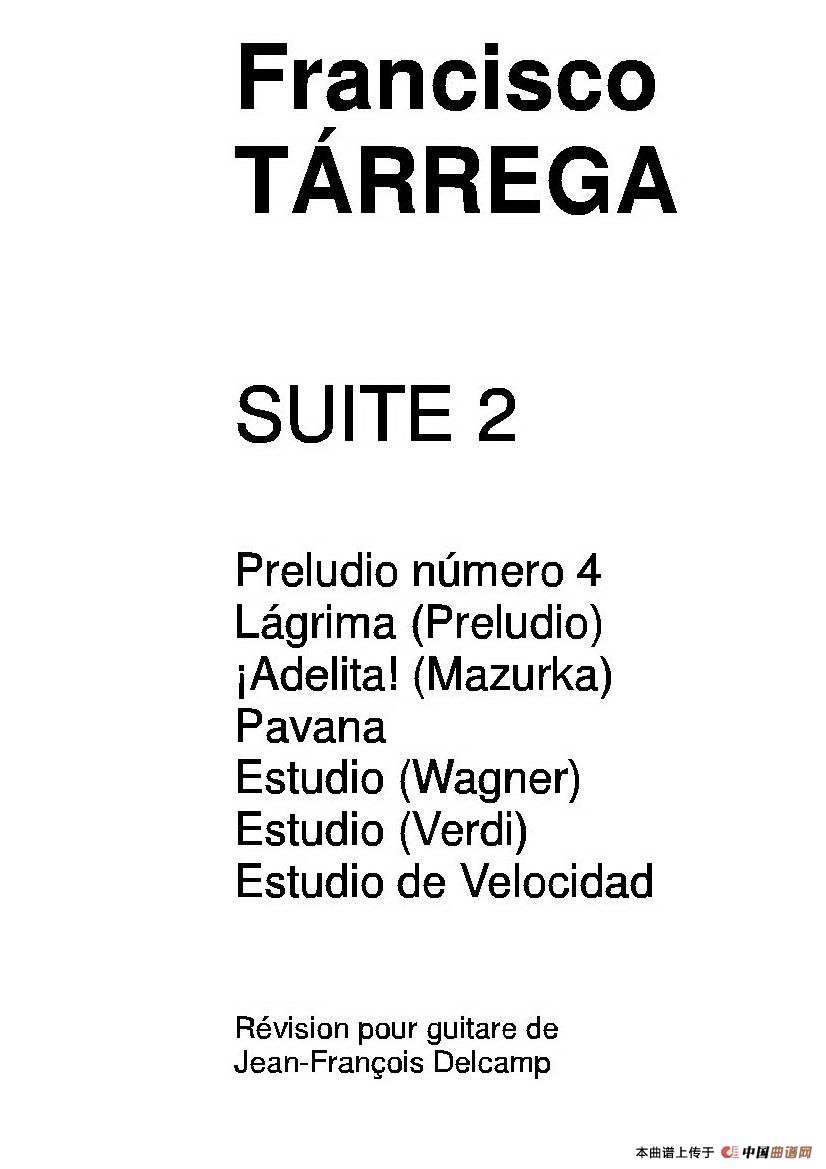 《塔雷加作品全集》第2部分（古典吉他）(1)_原文件名：027.jpg